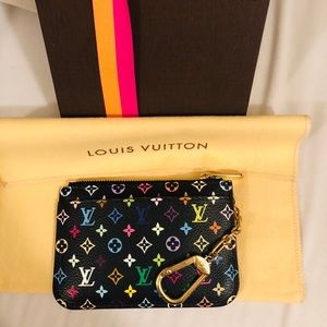 Authentic Louis Vuitton coin purse/key holder